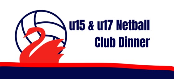 U15-17 netball dinner 22nd June