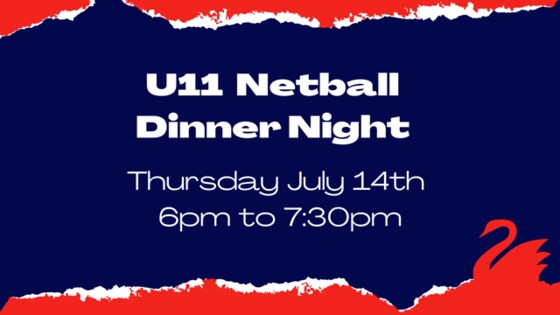 U11 Netball Dinner Night