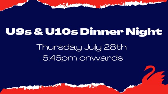 Under 9/10 Football Dinner Night 