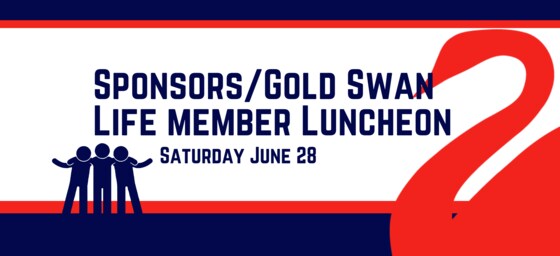 Gold Swan, Life Members & Sponsors Luncheon 