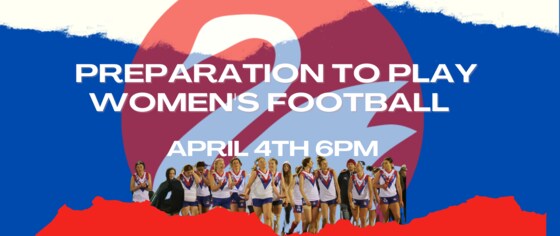 Preparation To Play-  Womens Football