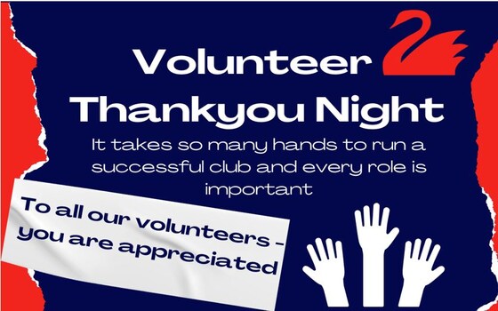 Volunteer - thankyou night