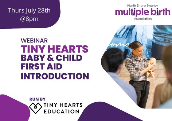 Webinar: Tiny Hearts Baby & Child First Aid Introduction Course