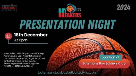 2024 Bay Breakers Presentation Night