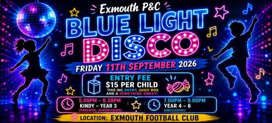 2026 Blue Light Disco