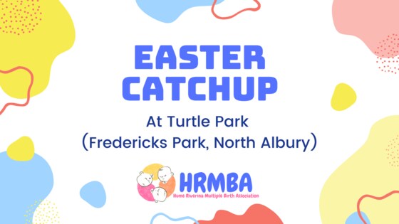 🐣✨ Easter Catch-Up with Hume Riverina Multiple Birth Association! ✨🐣