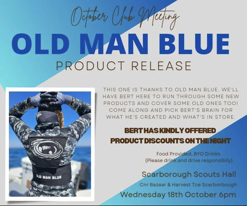 Old man Blue - Product release