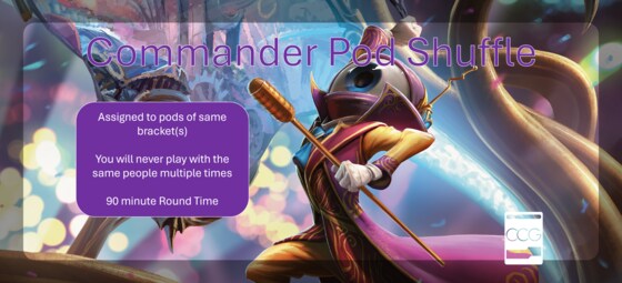Casual Commander Pod Shuffle 2.0