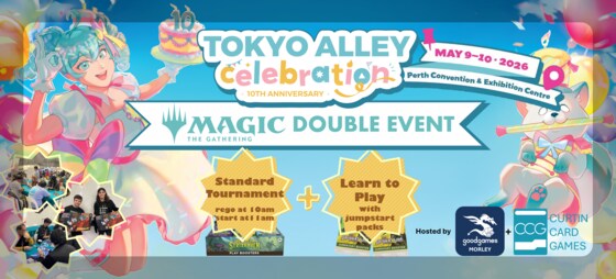 Tokyo Alley Convention MTG Learn to Play and Standard Tournament