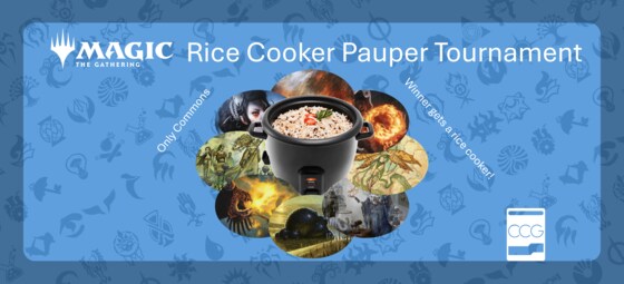 MTG Rice Cooker Pauper Tournament