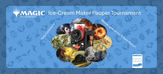 MTG Ice Cream Maker Pauper Tournament