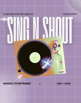 Sing N' Shout - KSC's Weekly Karaoke V