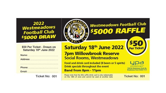 WFC $5K RAFFLE 2022