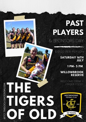 The Tigers of Old - WFC PAST PLAYERS DAY & SPONSORS DAY 2022