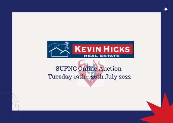 SUFNC Online Goods & Services Auction 2022