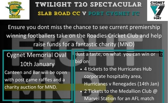 T20 Social Game with Cygnet FC