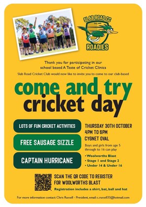 St James Catholic College A Taste of cricket Clinic