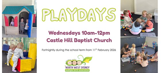 Playdays 25th March 