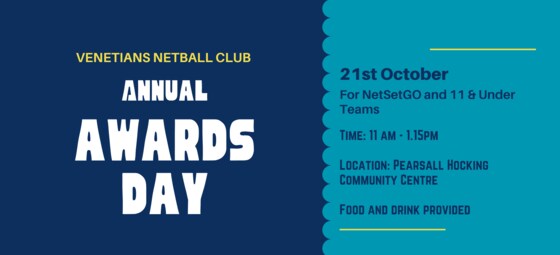 Awards Day - NSG and 11 & Under