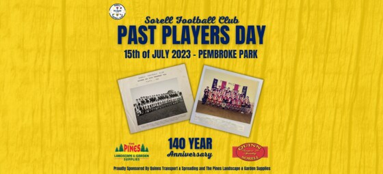 Past Players Day - 15th of July, Round 14 vs. Claremont at Pembroke Park
