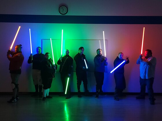 Star Wars Day Lightsaber Duel