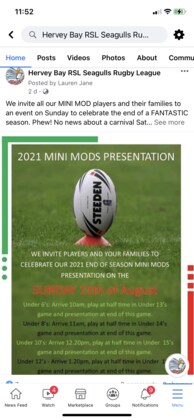 Mini Mods Presentation Event