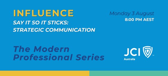 The Modern Professional Series: INFLUENCE (Session 4)