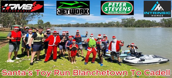 Santa’s Toy Run Blanchetown To Cadell