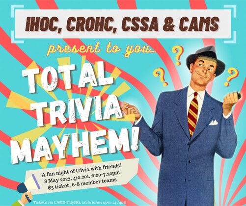Total Trivia Mayhem by IHOC, CROHC, CSSA & CAMS