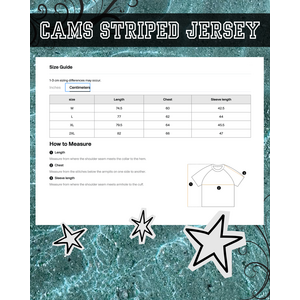 CAMS Black Striped Jersey 2026 image 4