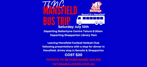 Mansfield Bus Trip