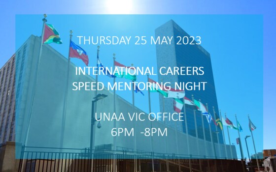 UNAA VIC Young Professionals International Careers Mentoring Night