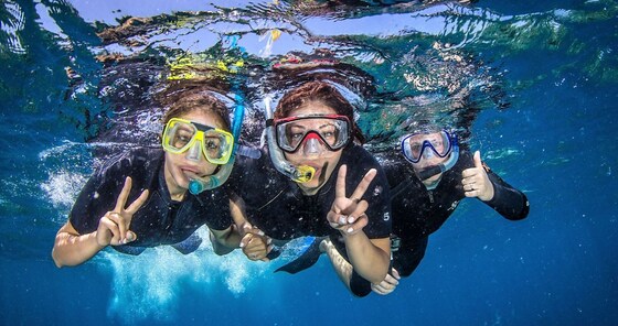 NUDES Snorkelling Extravaganza Best Friend Adventure Fun Time 