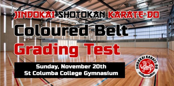November Grading Test - Whole Dojo
