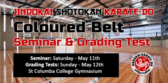 Seminar & Grading Test - May 11 & 12 - 2024