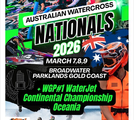 2026 AUSTRALIAN WATERCROSS NATIONALS SPONSORS NO COST ENTRY