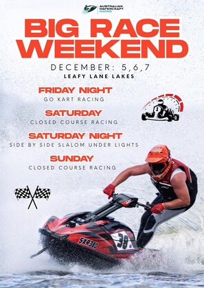 AUSWCR XMAS BIG WEEKEND LEAFY LANE LAKES 5/6/7 DEC 25