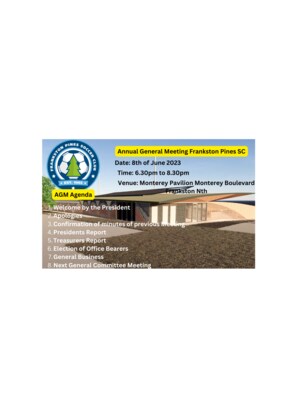 Frankston Pines AGM