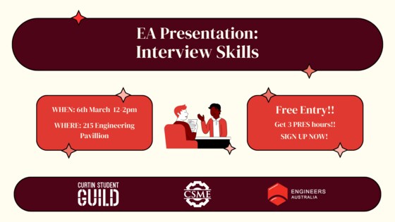 EA Presentation: Interview Skills