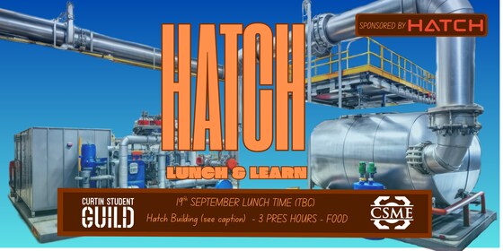 CANCELLED - Hatch Lunch and Learn