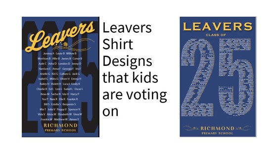 Leavers Shirts 2025