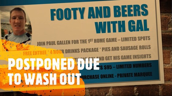 Footy and Beers with Paul Gallen
