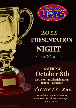 2022 Presentation Night