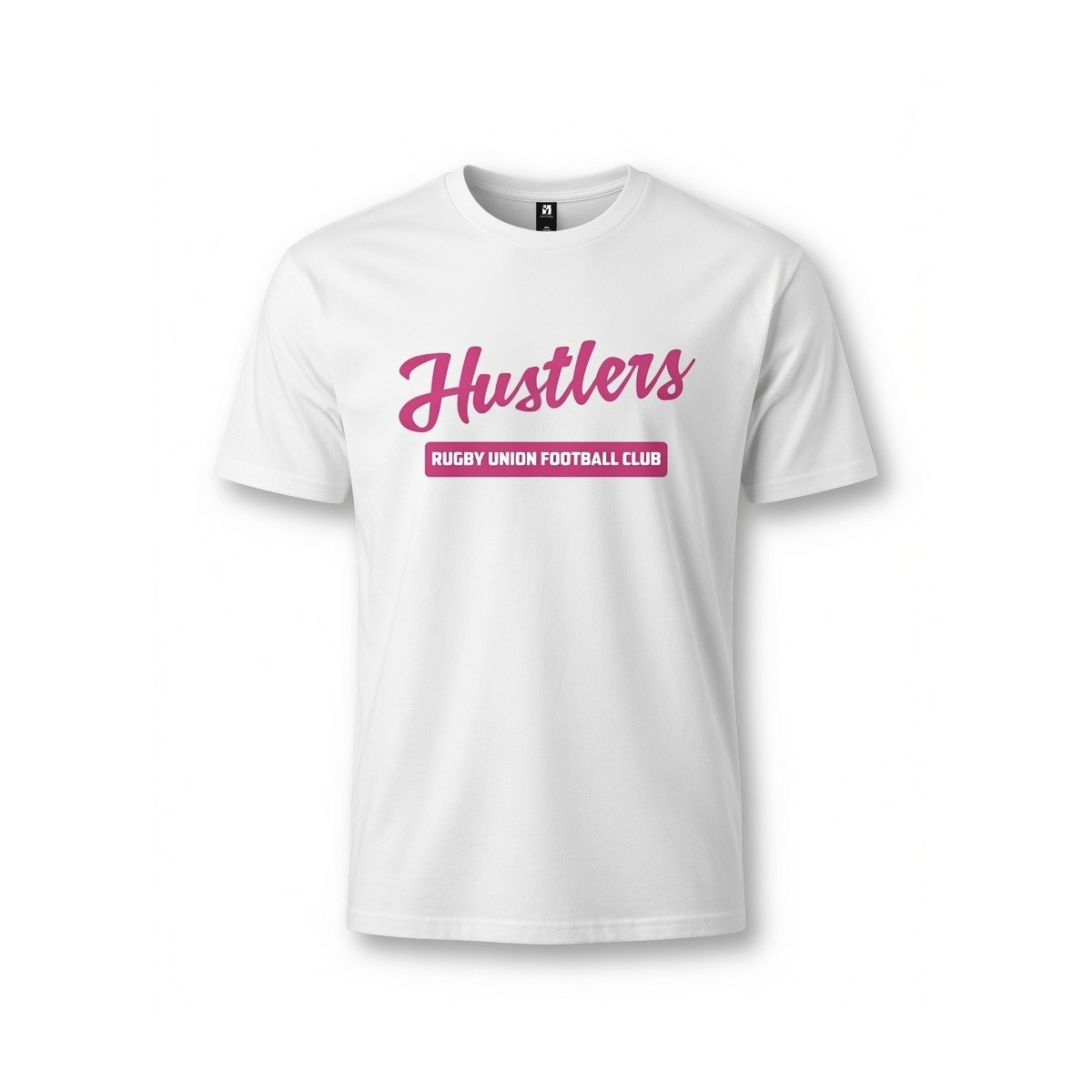 Hustlers Rugby Union Football Club | White T-Shirt