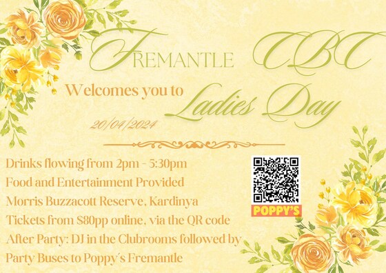 Fremantle CBC Ladies' Day by Poppy's