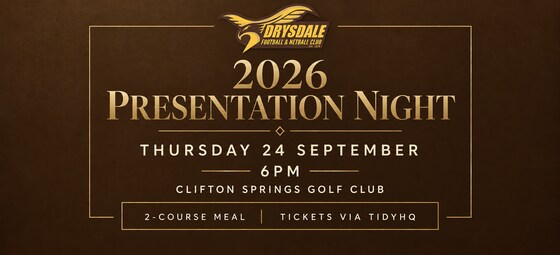 2026 Presentation Night