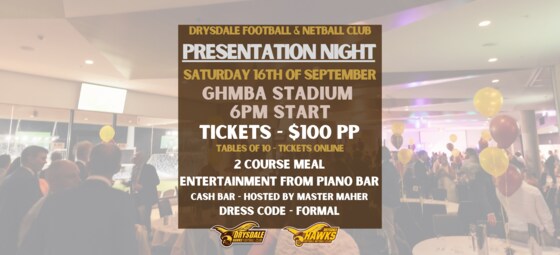 Presentation Night 2023