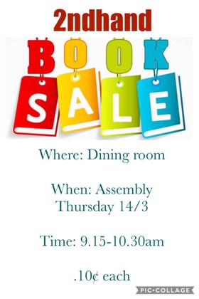 2ndhand book sale