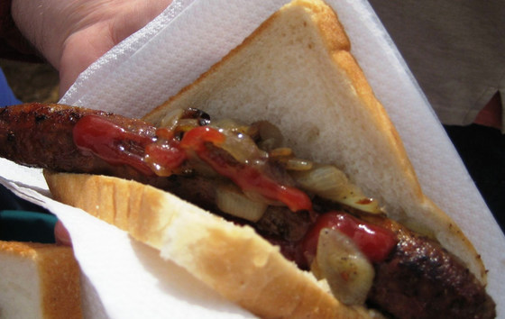 Free Sausage Sizzle in the park