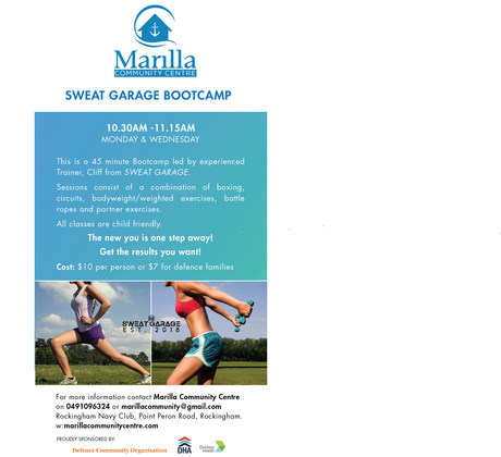 THE NEW 'Sweat Garage Bootcamp' is here!